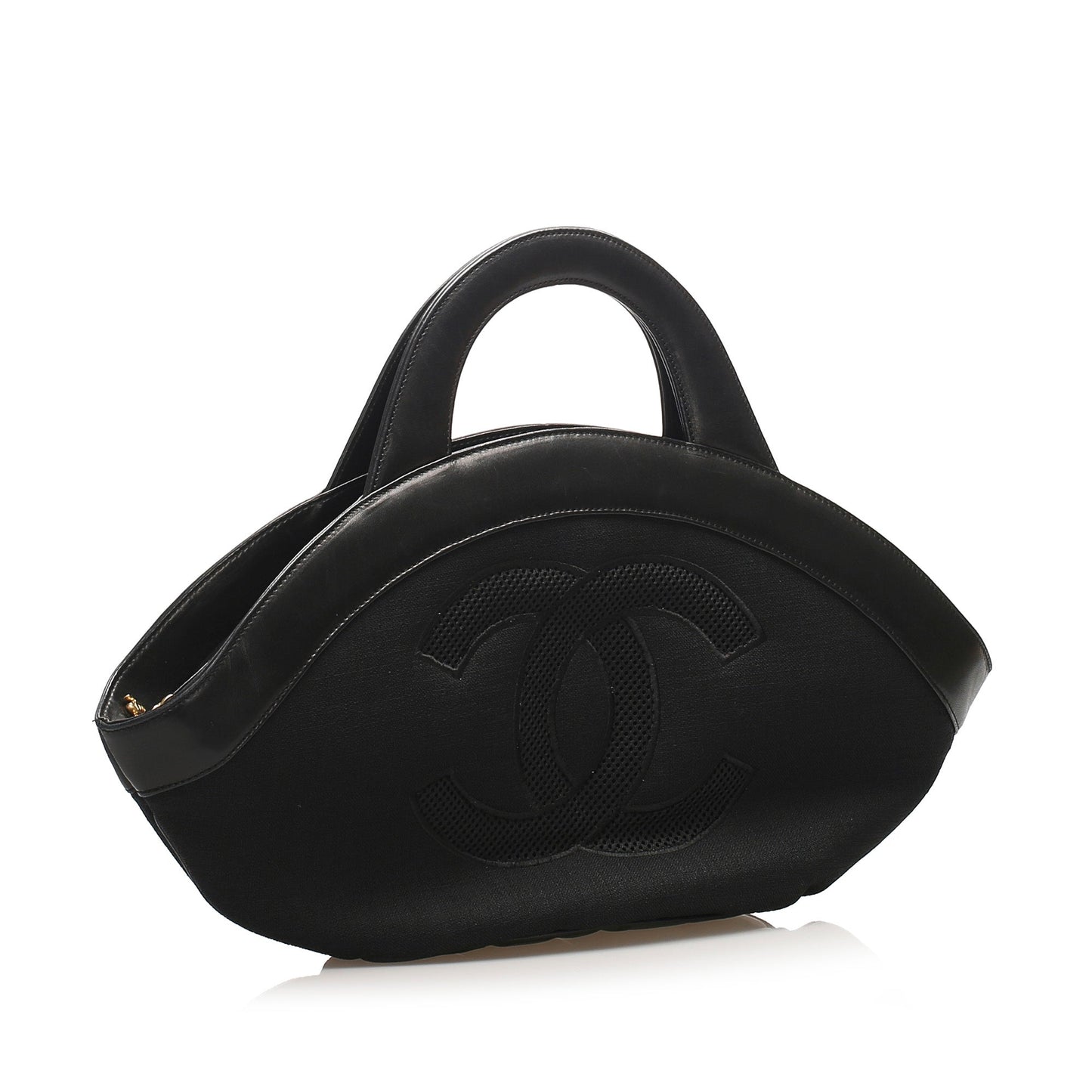 Chanel Camelia Handbag Black