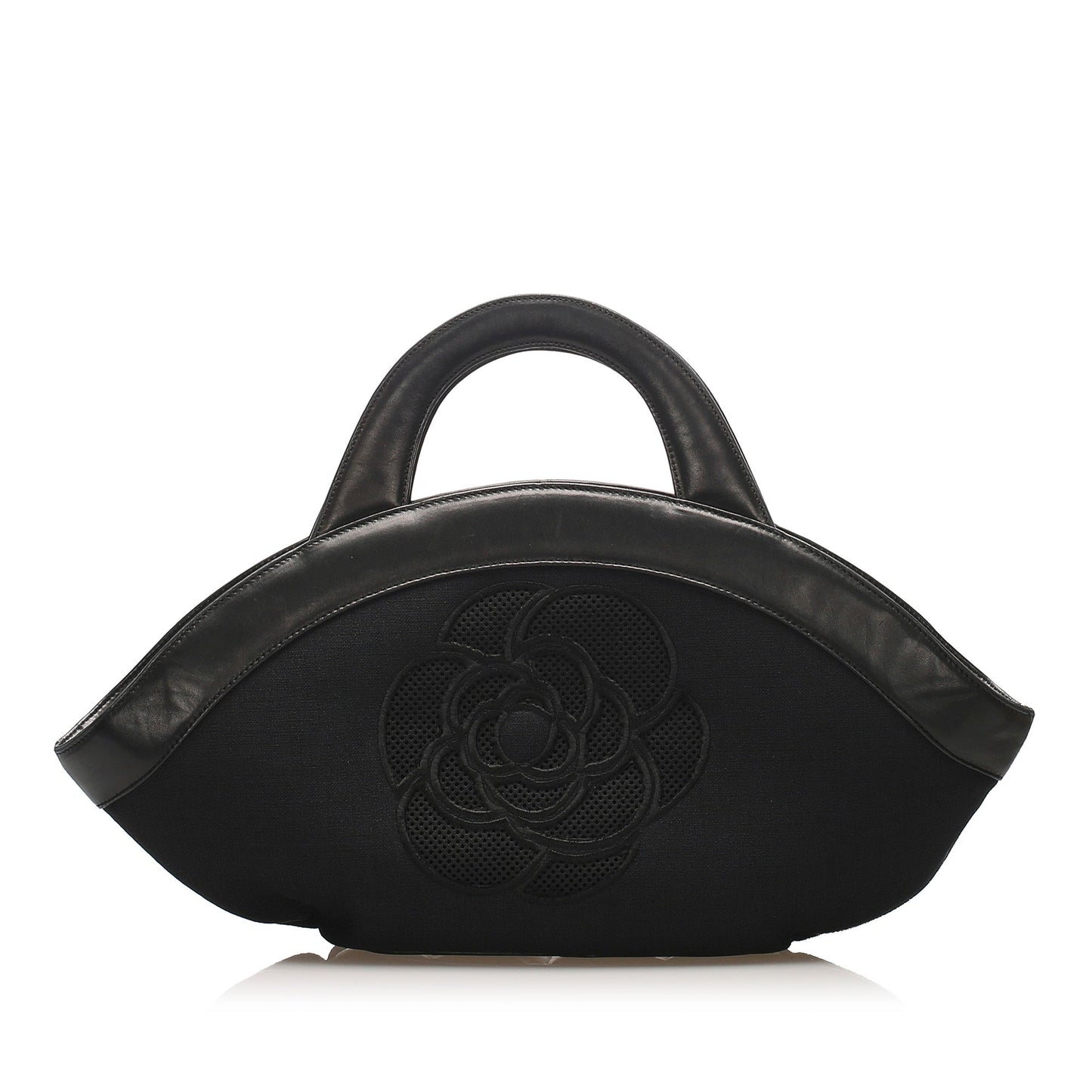 Chanel Camelia Handbag Black