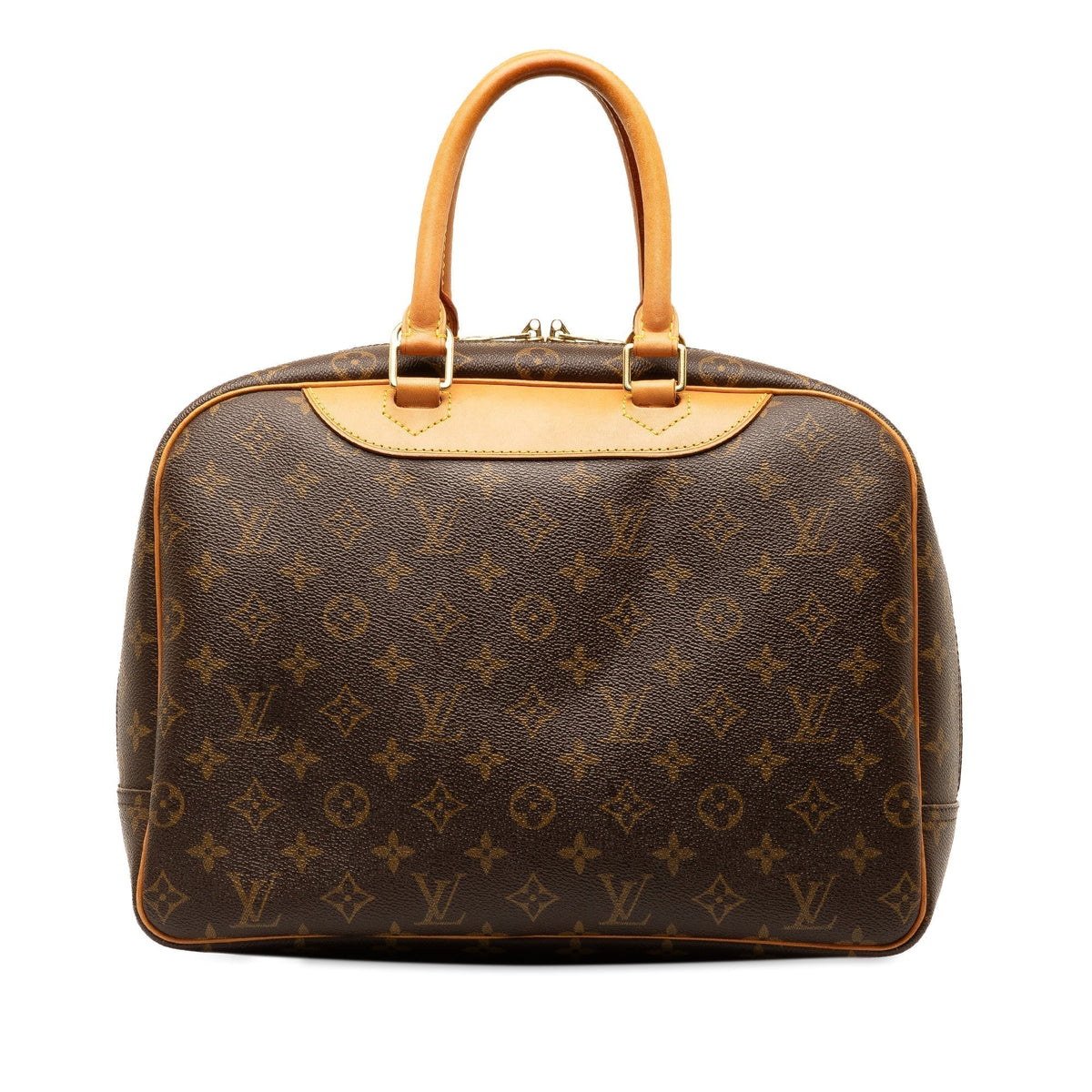 Brown Louis Vuitton Monogram Deauville HandBag
