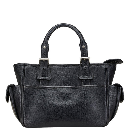 Burberry Nova Check Leather Handbag