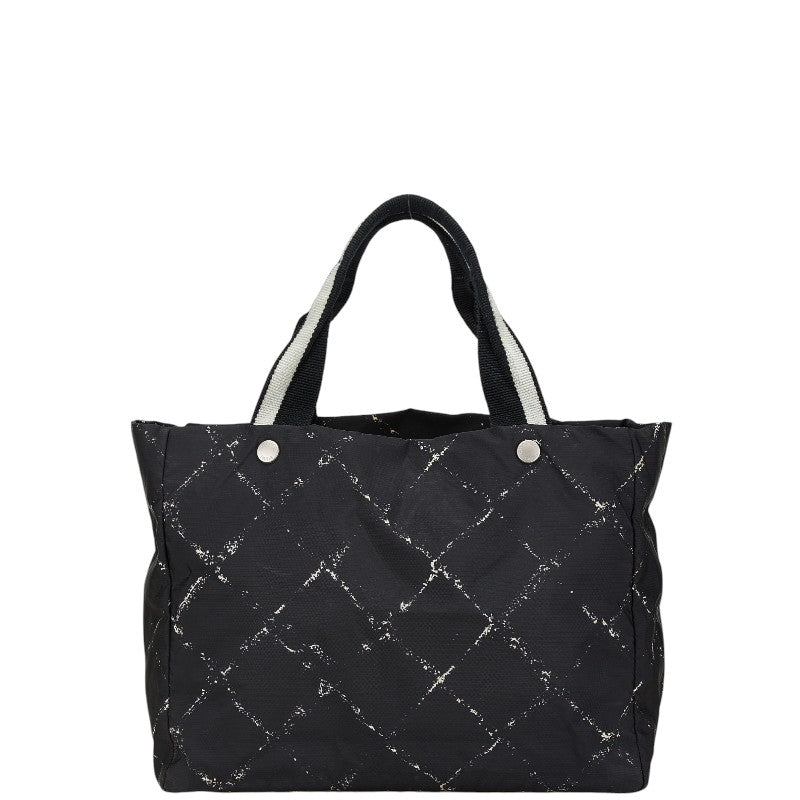 Chanel Travel Line Nylon Tote Bag Classic Flap