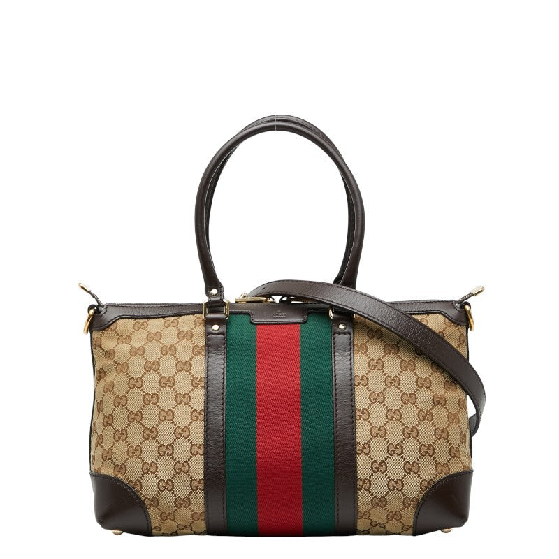 Gucci GG Canvas Sherry Line 2way Bag