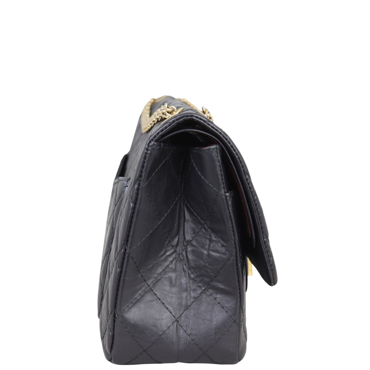 Chanel 2.55 Reissue 227 Double Flap Bag | Gold Hardware