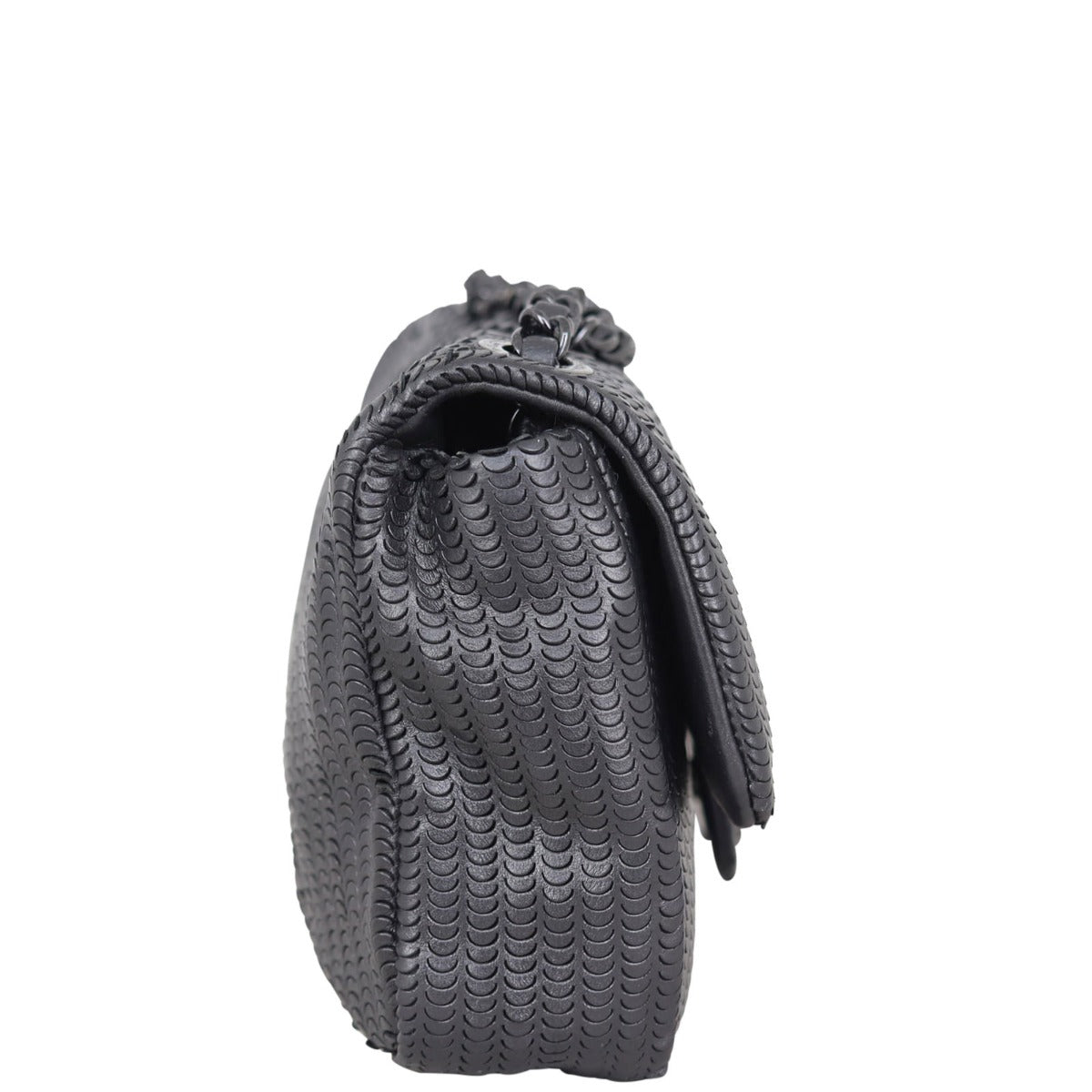 Chanel CC Laser Cut Flap Bag