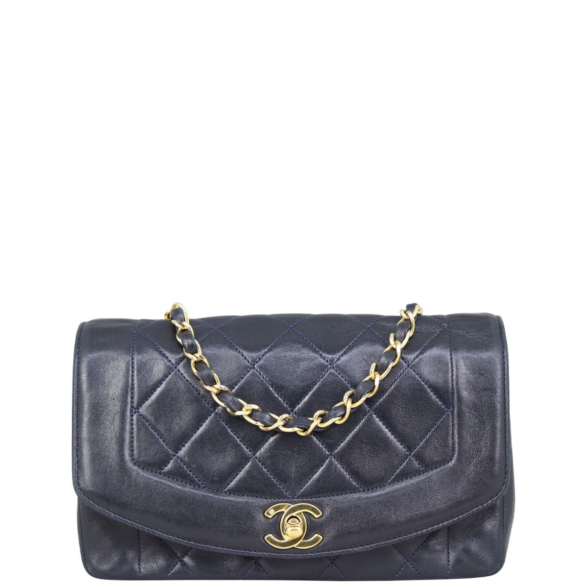 Chanel Diana Flap Bag | Dark Navy