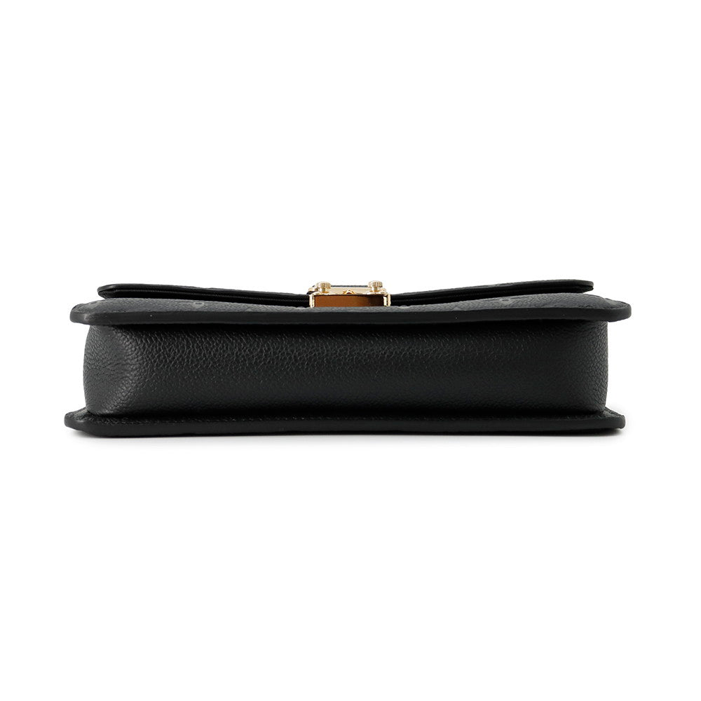 LOUIS VUITTON Wallet on Chain Metis NoirM82637 Monogram Empreinte Leather