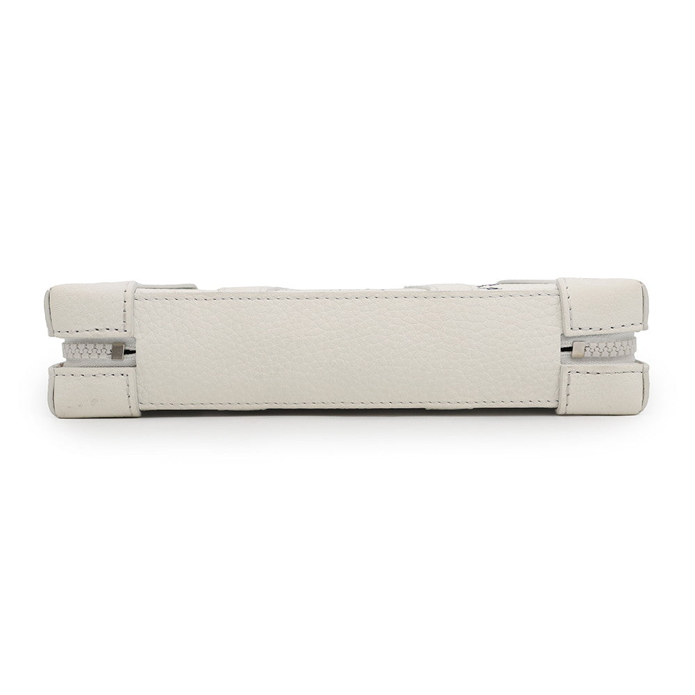 LOUIS VUITTON Soft Trunk / Wallet WhiteM80146 Monogram?Taurillon LV Friend