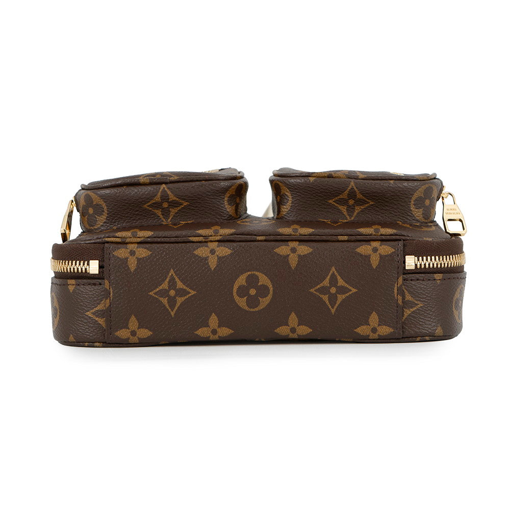 LOUIS VUITTON Utility/Crossbody BrownM80446 Monogram