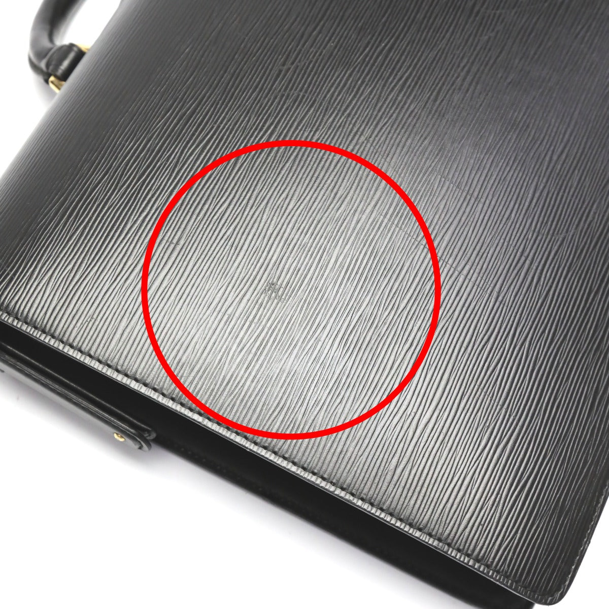 LOUIS VUITTON Business bag M54352 Epi Leather black Briefcase Epi Fermoire mens