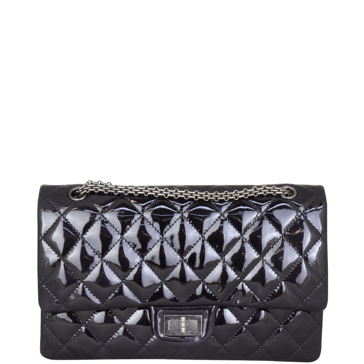 Chanel 2.55 Reissue 227 Double Flap Bag Patent