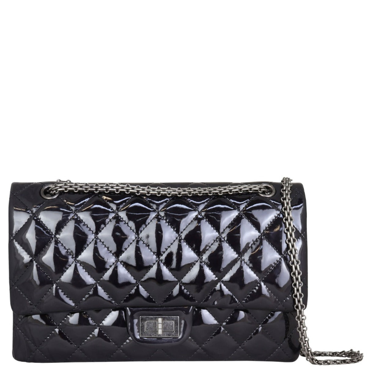 Chanel 2.55 Reissue 227 Double Flap Bag Patent