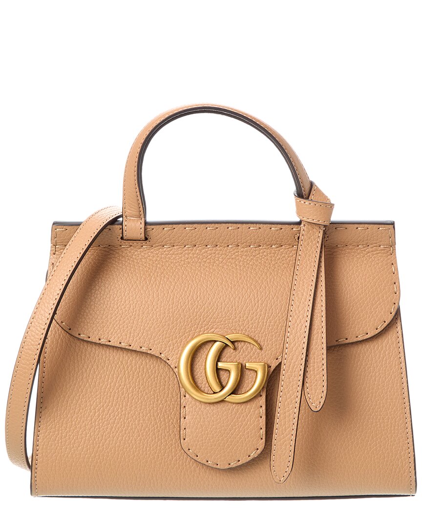 Gucci Gg Marmont Leather Satchel