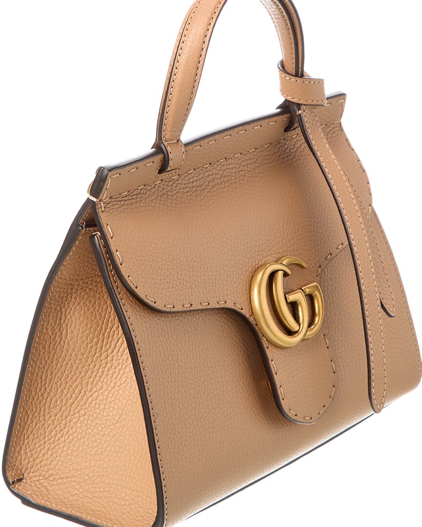 Gucci Gg Marmont Leather Satchel