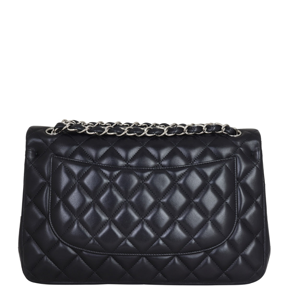 Chanel Classic Double Flap Jumbo | Black Lambskin STH