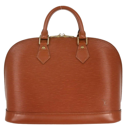 Louis Vuitton 1997 Brown Epi Alma Handbag M52143