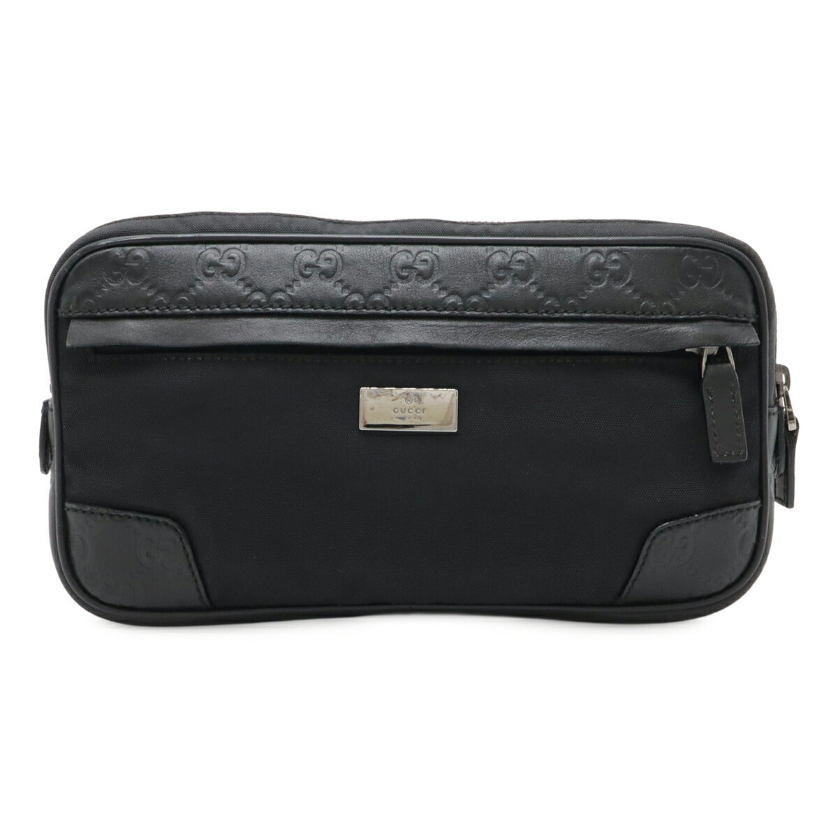 Gucci Gucci Signature Nylon Canvas Waist Bag