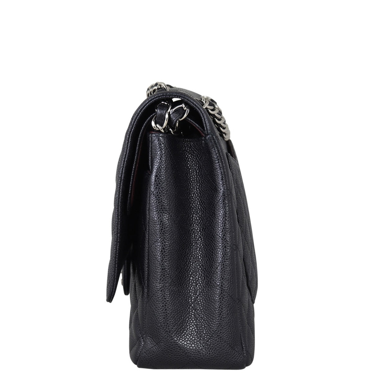 Chanel Classic Double Flap Maxi | Black Caviar