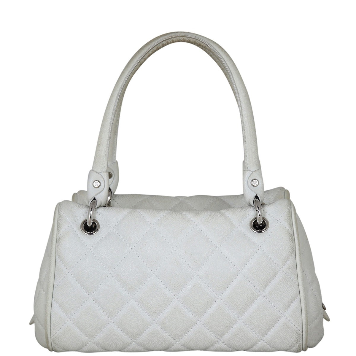 Chanel Quilted Bowling Bag