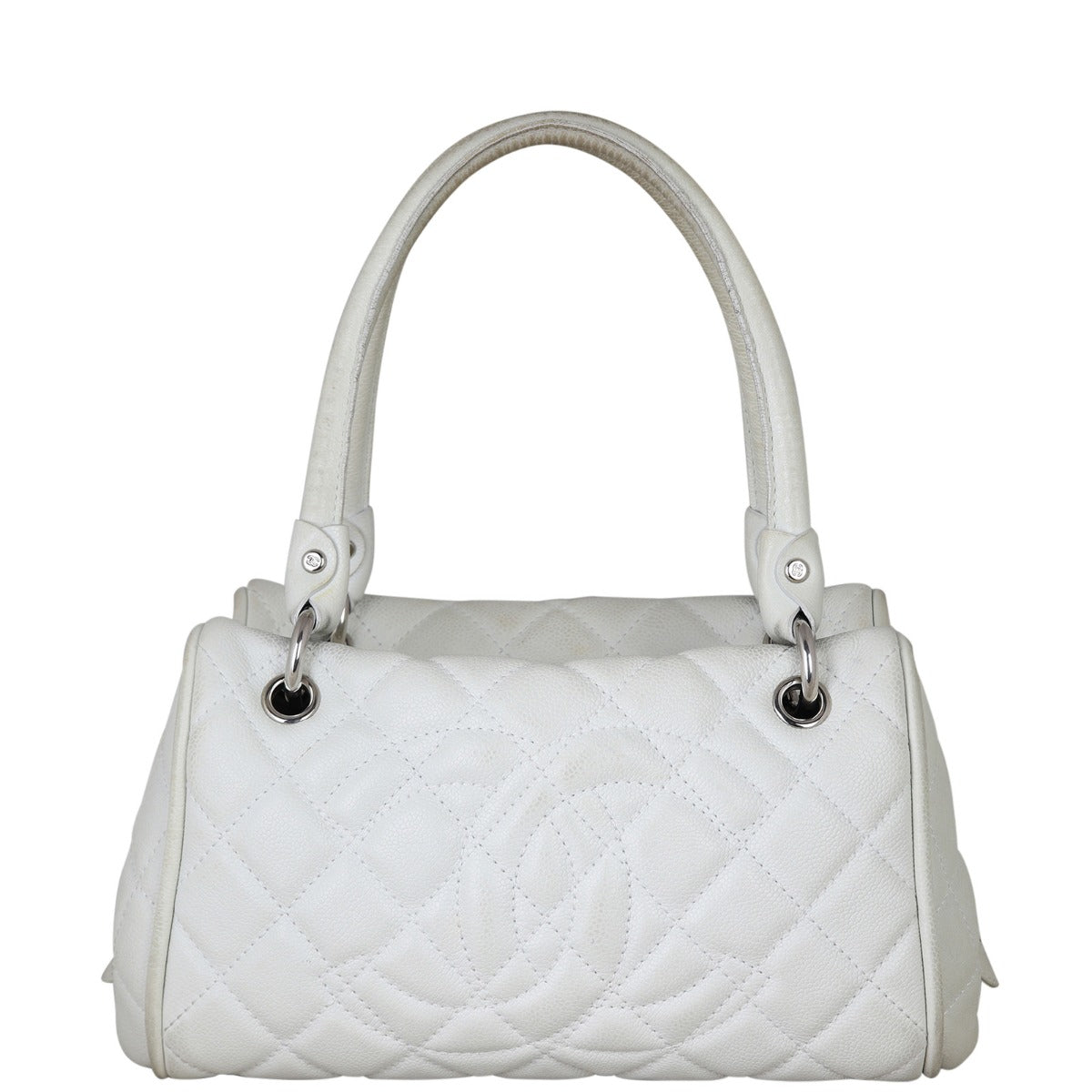 Chanel Quilted Bowling Bag
