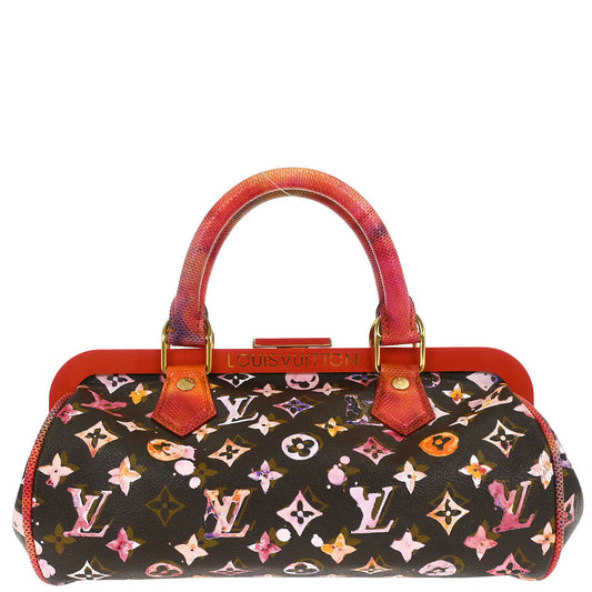 Louis Vuitton 2008 Monogram Watercolor Papillon Frame Handbag M95730