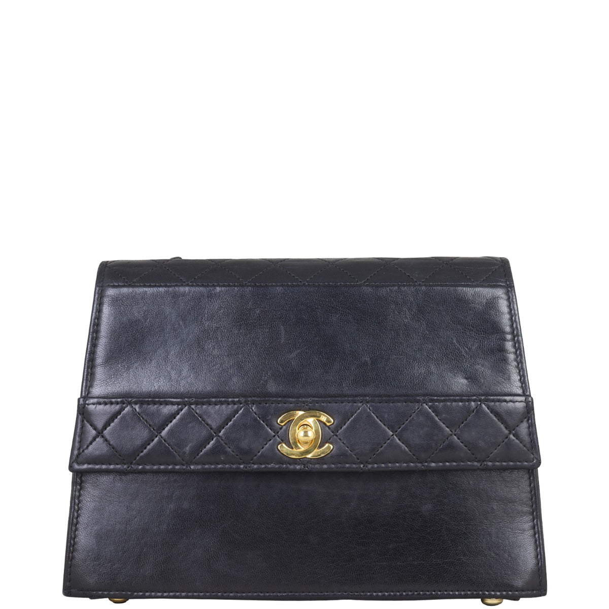 Chanel Vintage Trapezoid Flap Bag