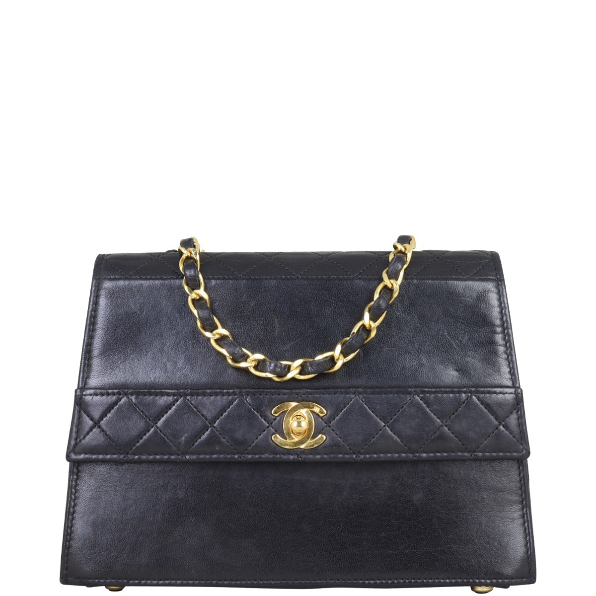 Chanel Vintage Trapezoid Flap Bag