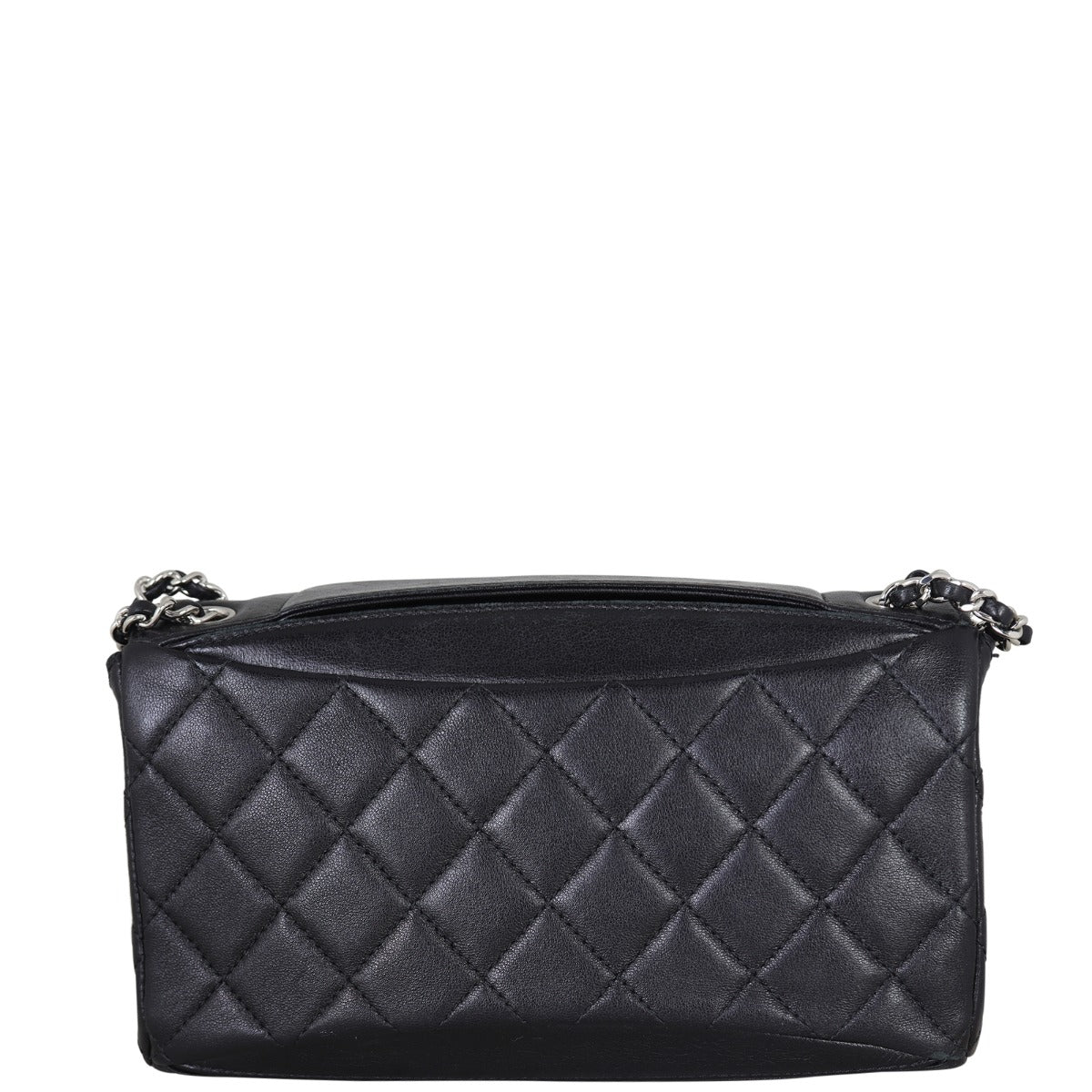 Chanel CC Single Flap Bag | Silver Hardware