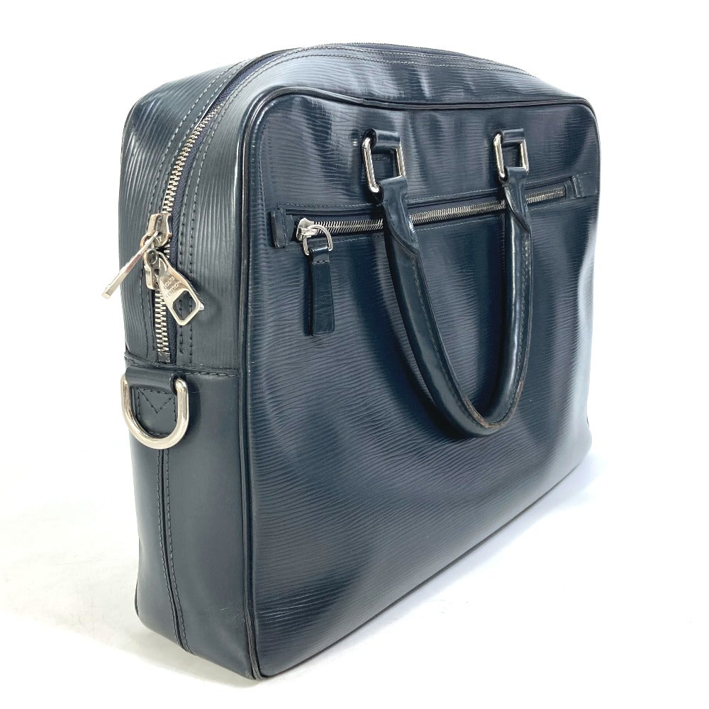 LOUIS VUITTON Business bag M54092 Epi Leather Navy Epi Porto documen business mens
