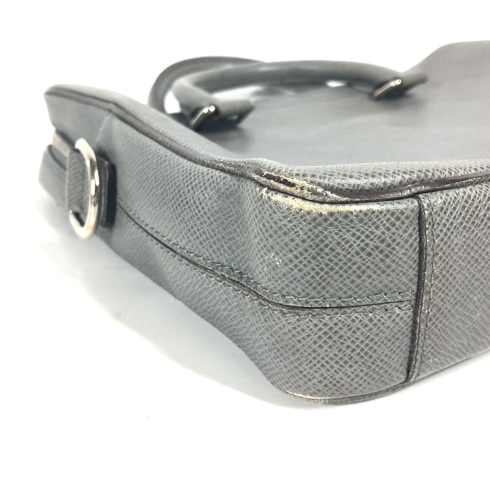 LOUIS VUITTON Business bag M32711 Taiga Leather gray Taiga Taiga Porto Document Business PDB mens