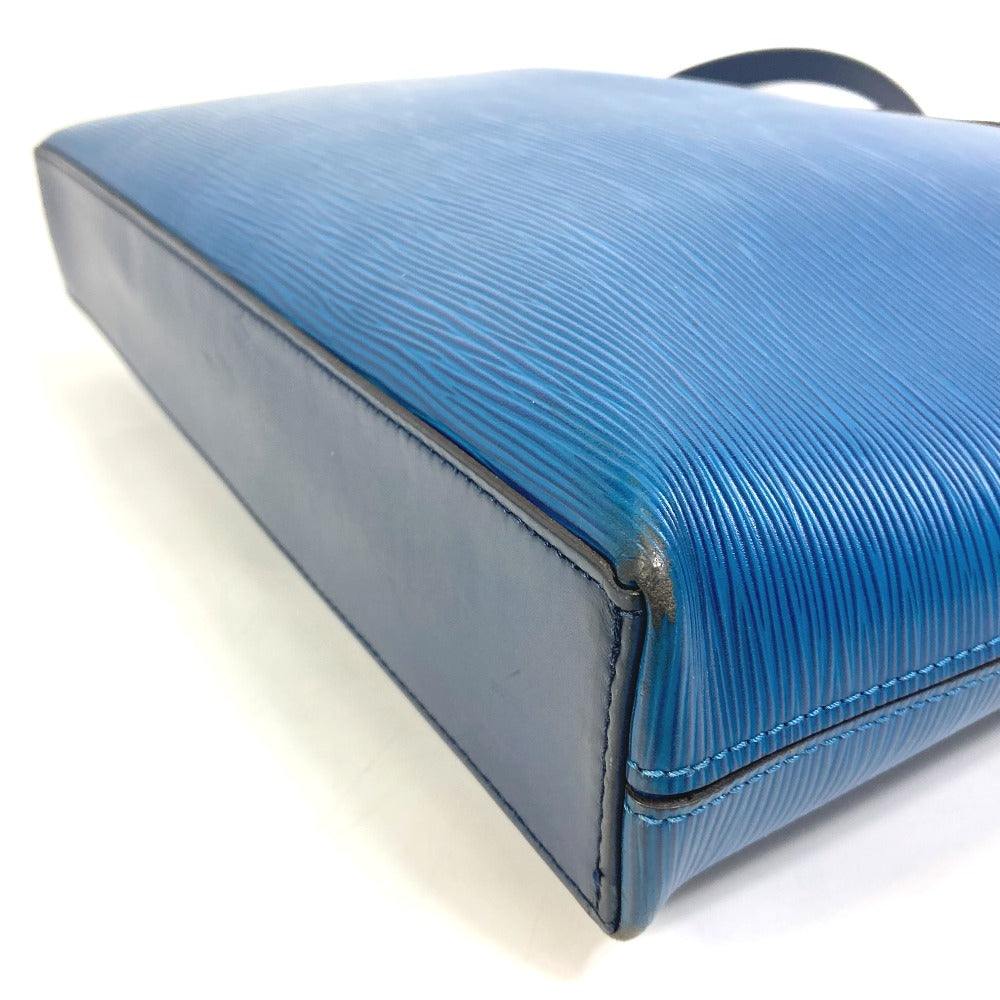 LOUIS VUITTON Business bag M51700 Epi Leather blue Porto documan Jules PDJ Handbag mens