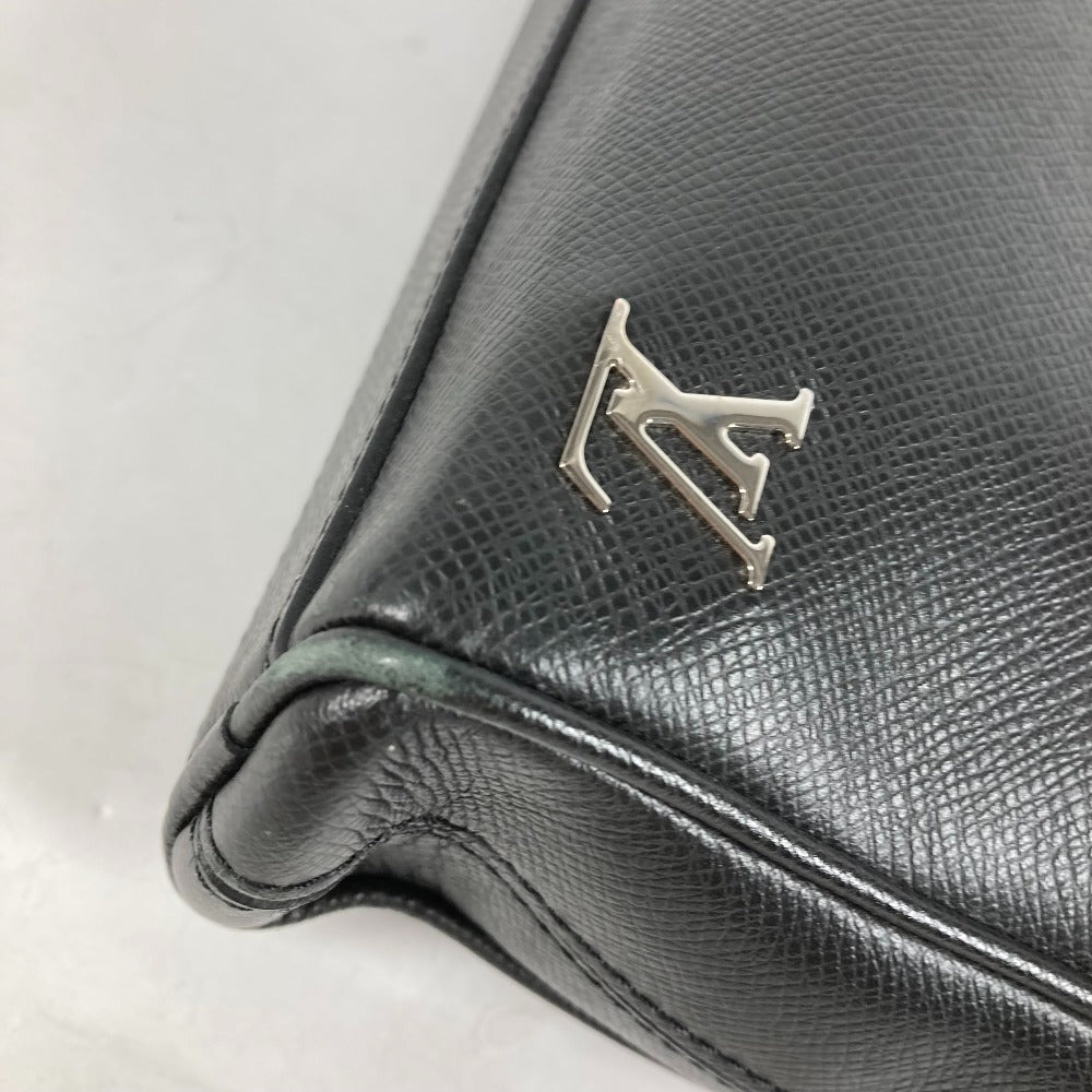 LOUIS VUITTON Business bag M30440 Taiga Leather black Taiga Alex