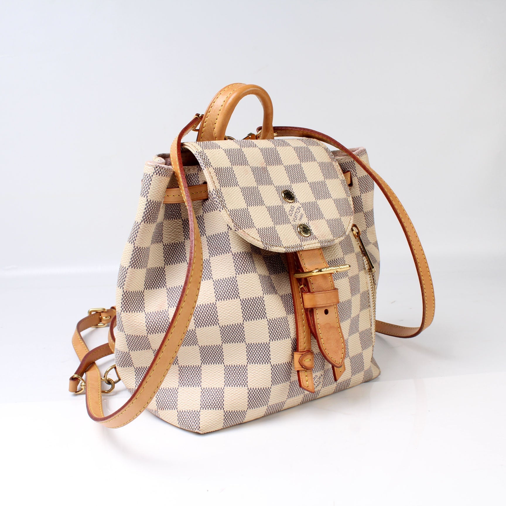 Louis Vuitton Sperone BB Backpack Damier Azur