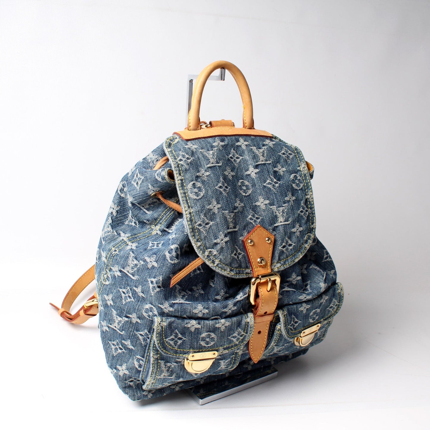 Louis Vuitton Sac A Dos Denim Backpack