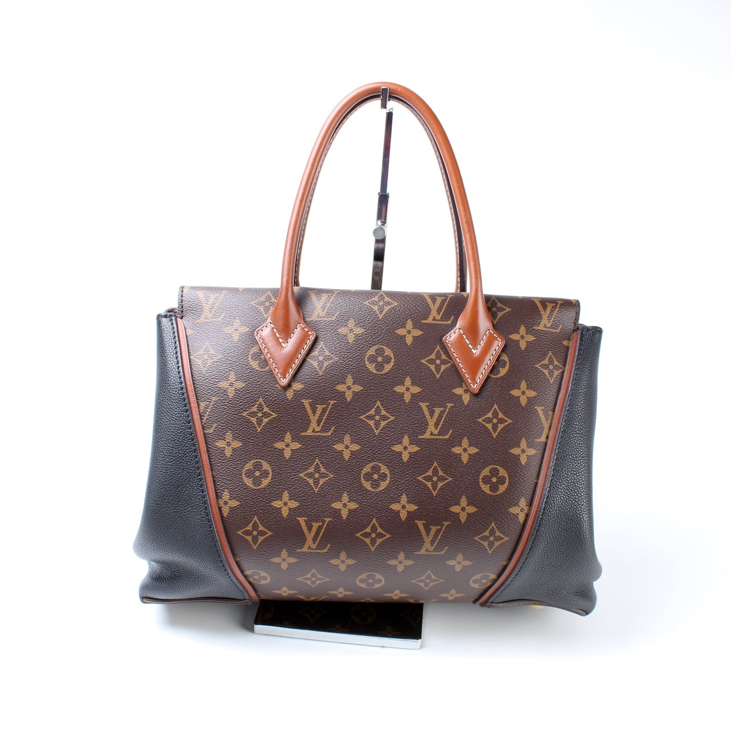 Louis Vuitton W Tote Leather / Monogram