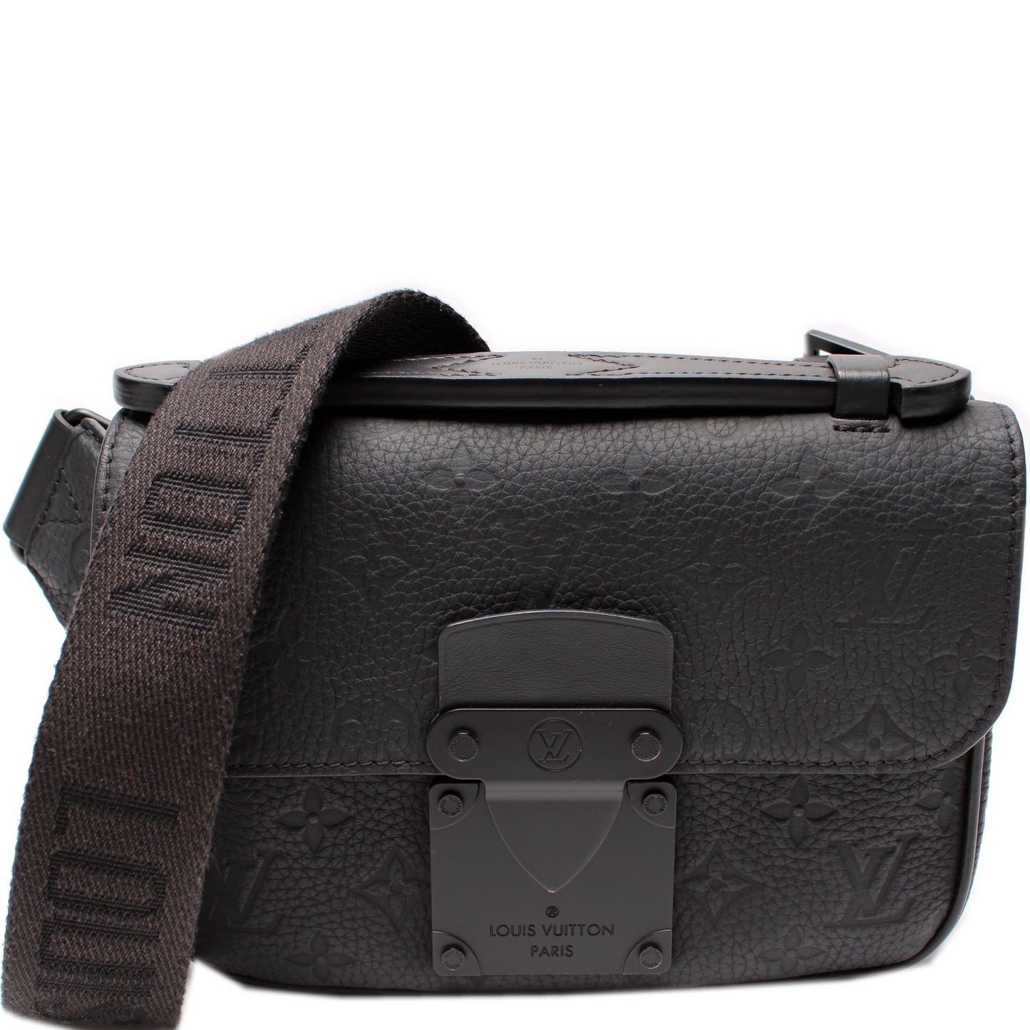 Louis Vuitton S Lock Sling Bag Taurillon Leather