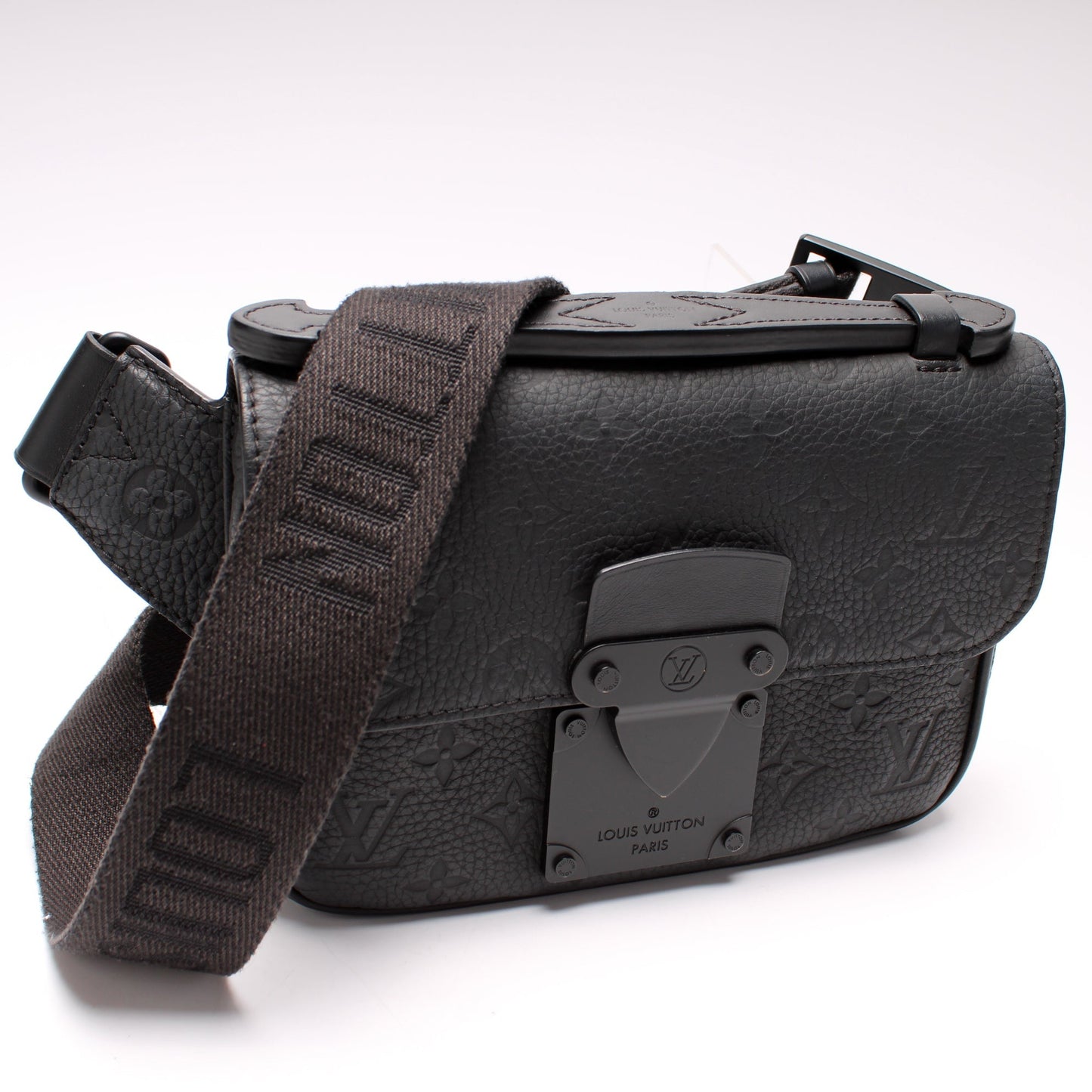 Louis Vuitton S Lock Sling Bag Taurillon Leather