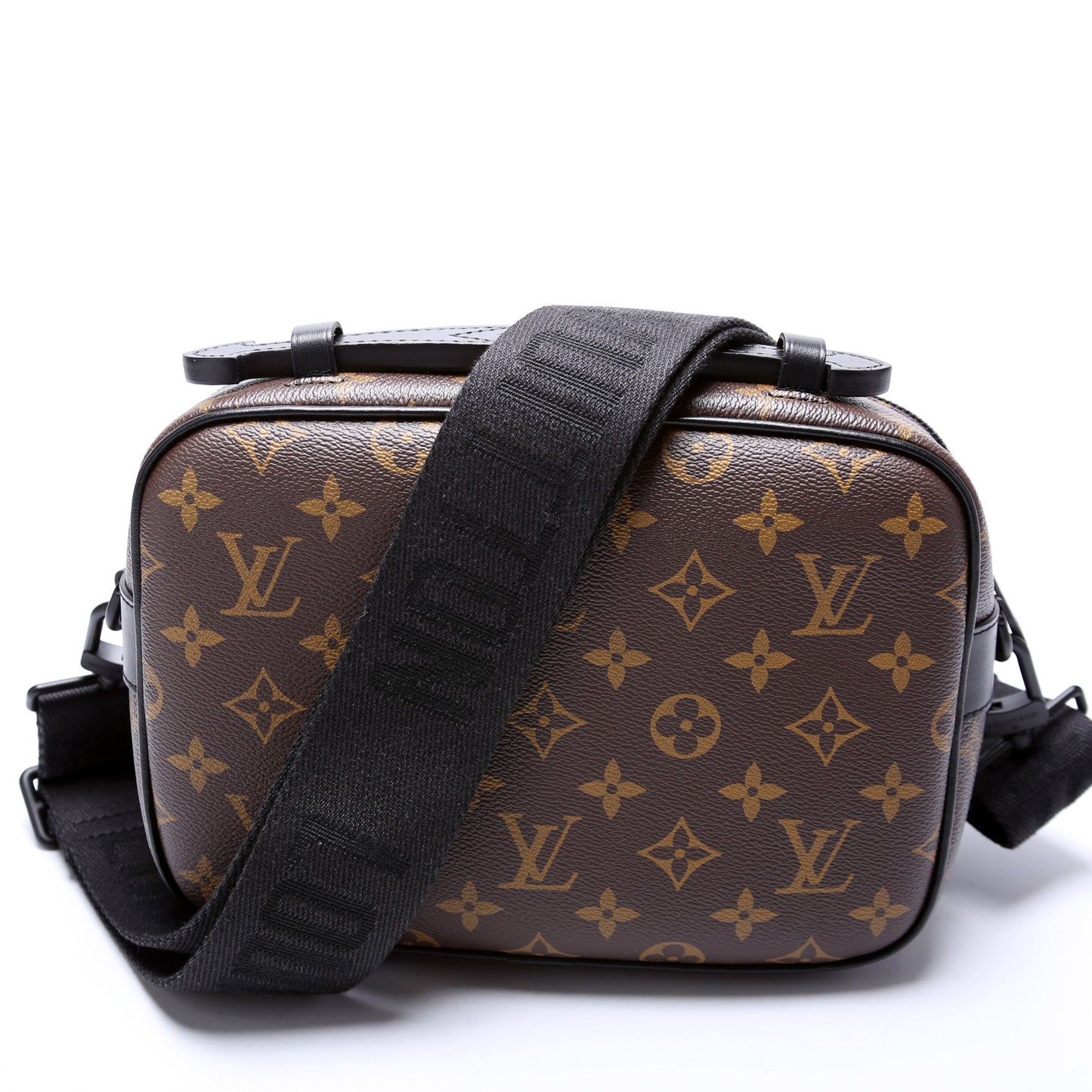 Louis Vuitton S Lock Messenger Bag Macassar Monogram