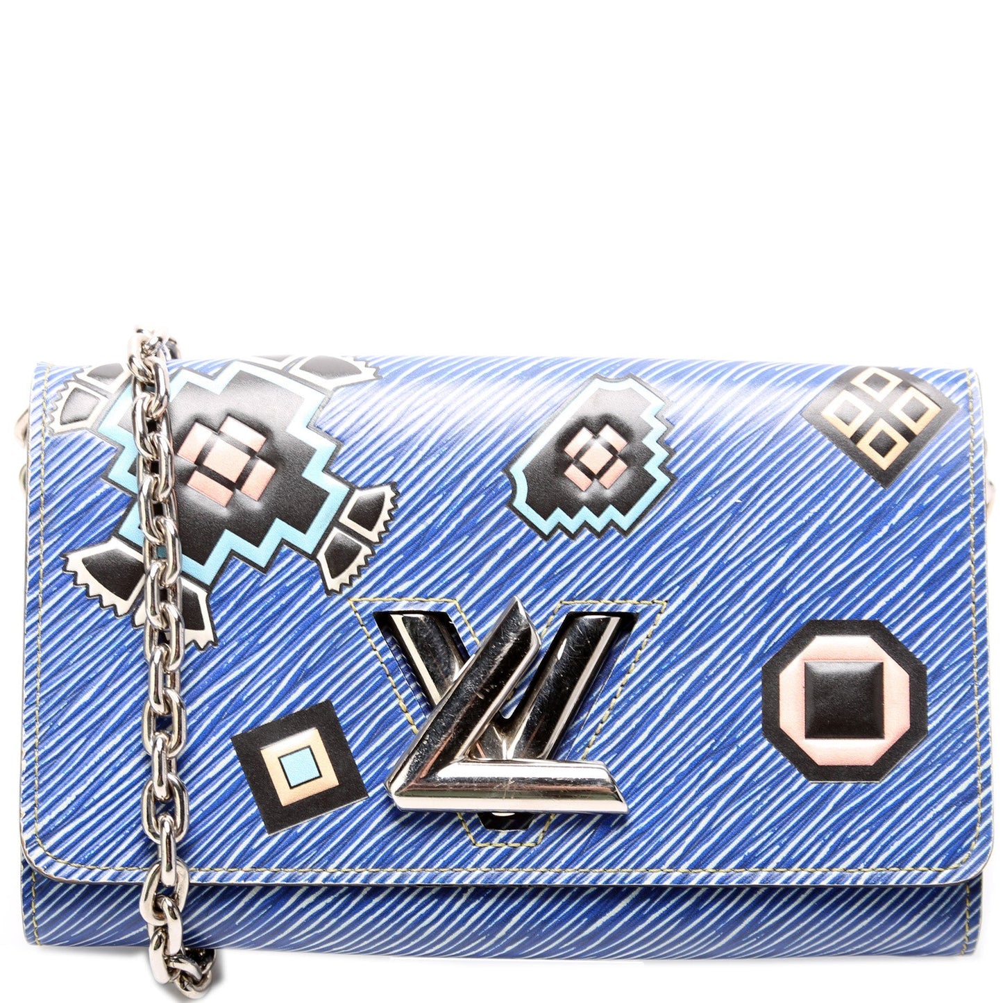 Louis Vuitton Twist Chain Wallet Azteque Epi