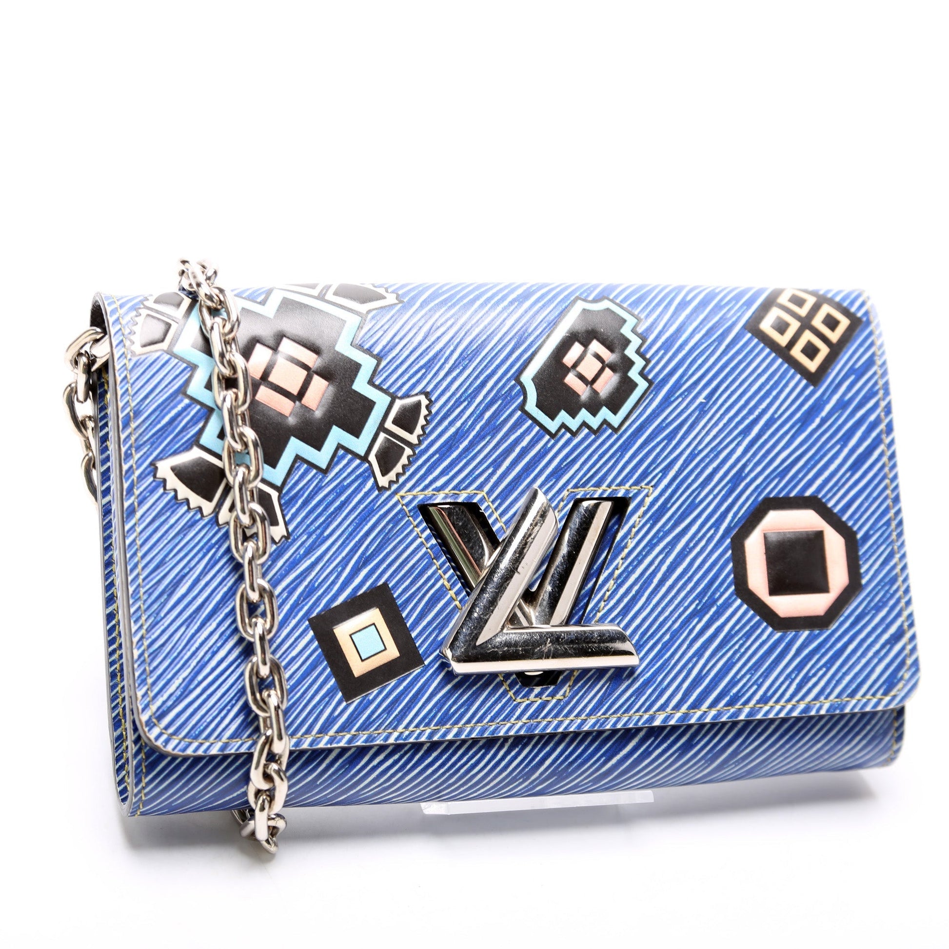 Louis Vuitton Twist Chain Wallet Azteque Epi