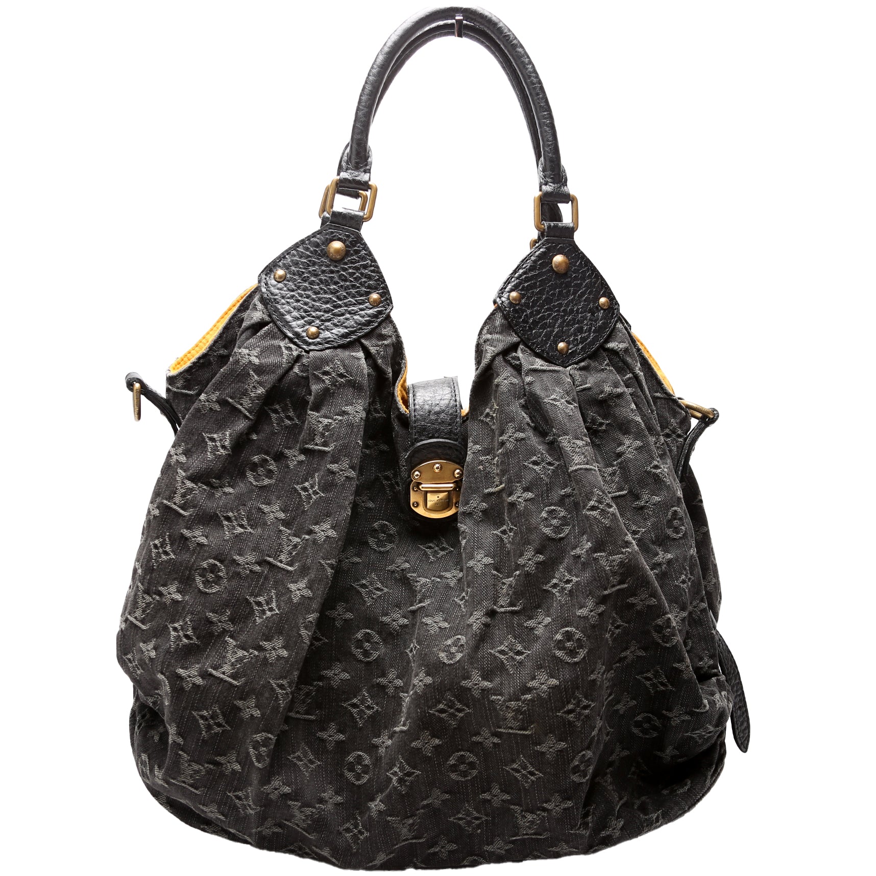Louis Vuitton XL Denim Hobo Mahina