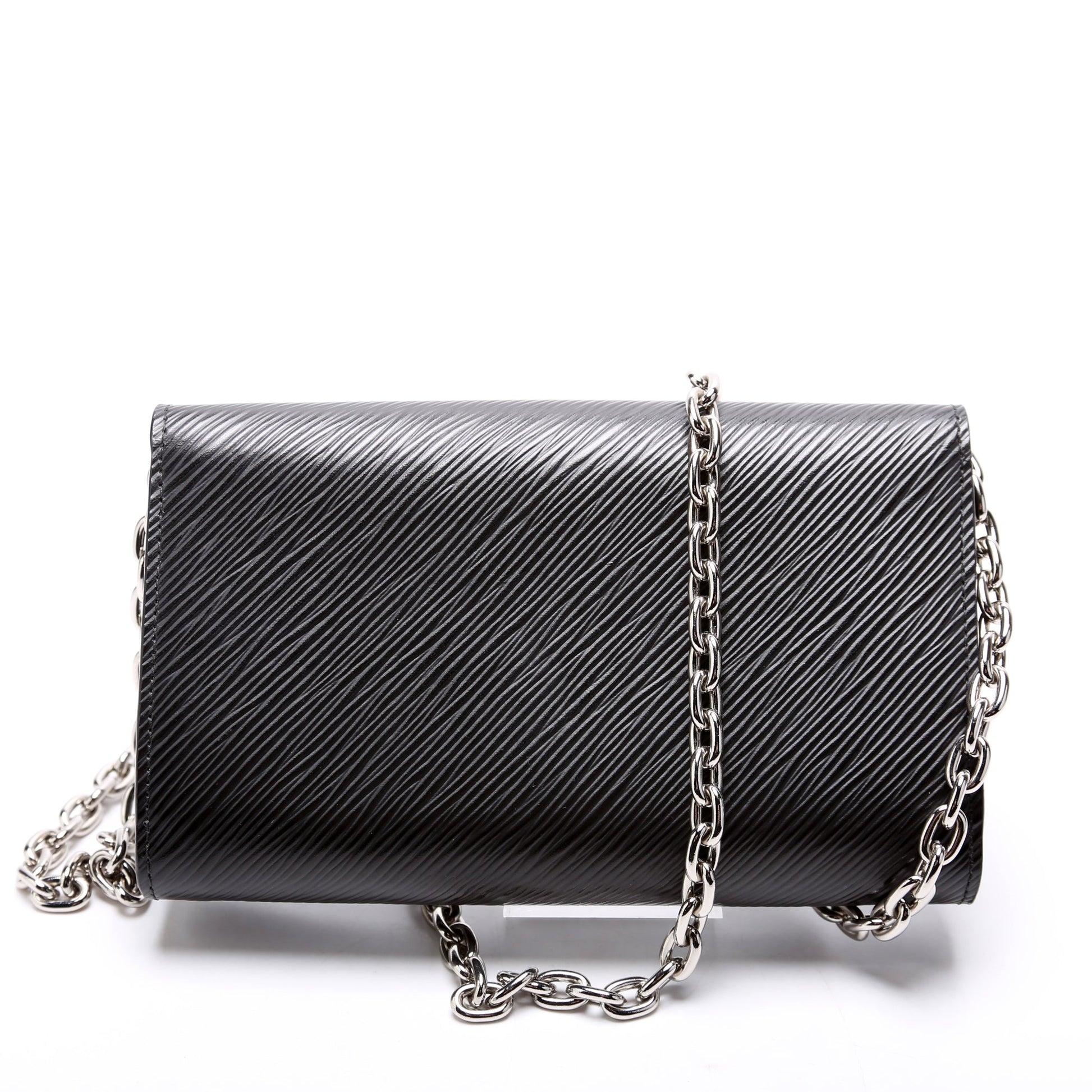 Louis Vuitton Twist Chain Wallet Epi Black