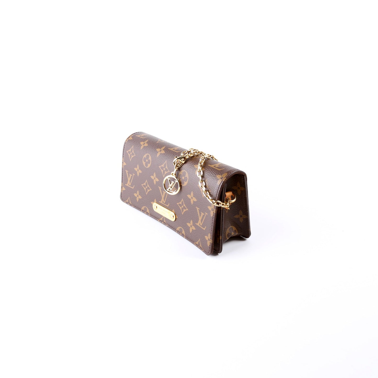 Louis Vuitton Wallet On Chain Lily Monogram