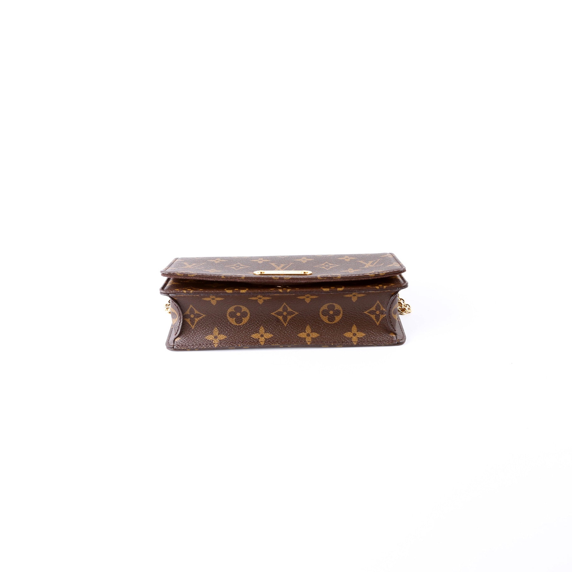 Louis Vuitton Wallet On Chain Lily Monogram