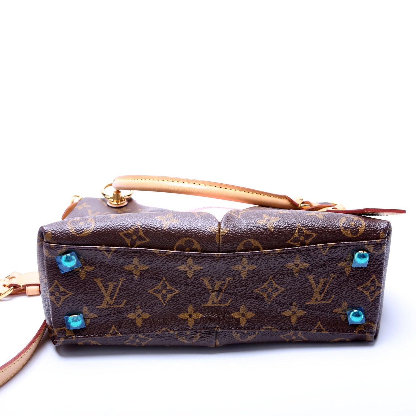 Louis Vuitton V Tote BB Monogram Pink