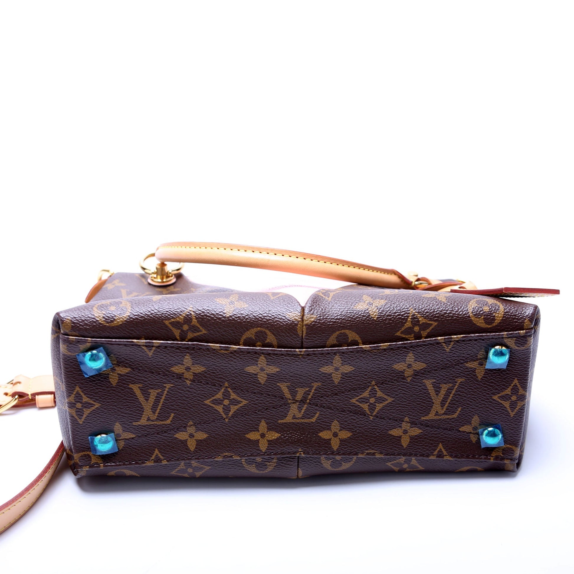Louis Vuitton V Tote BB Monogram Pink