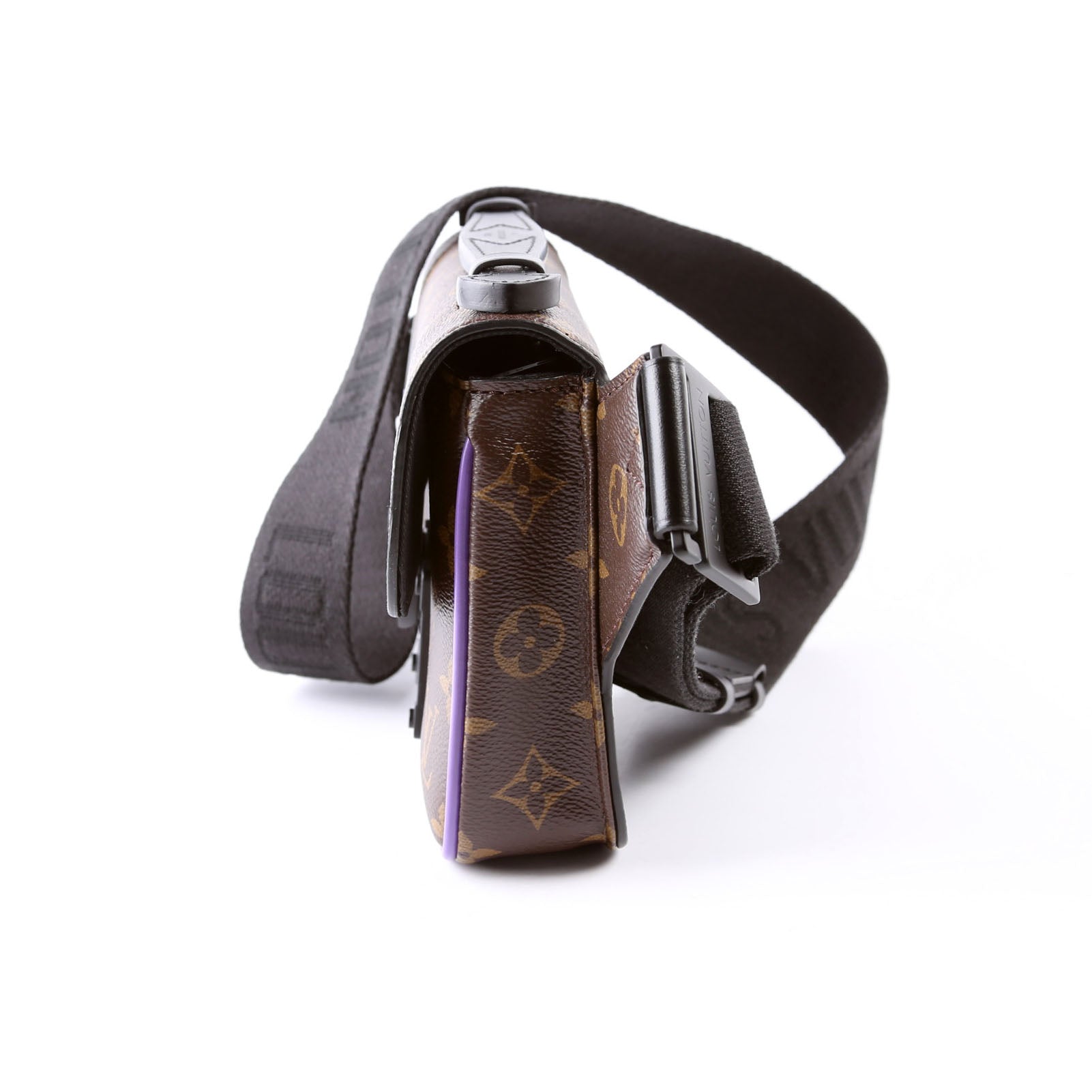 Louis Vuitton S Lock Sling Bag Monogram Macassar Purple