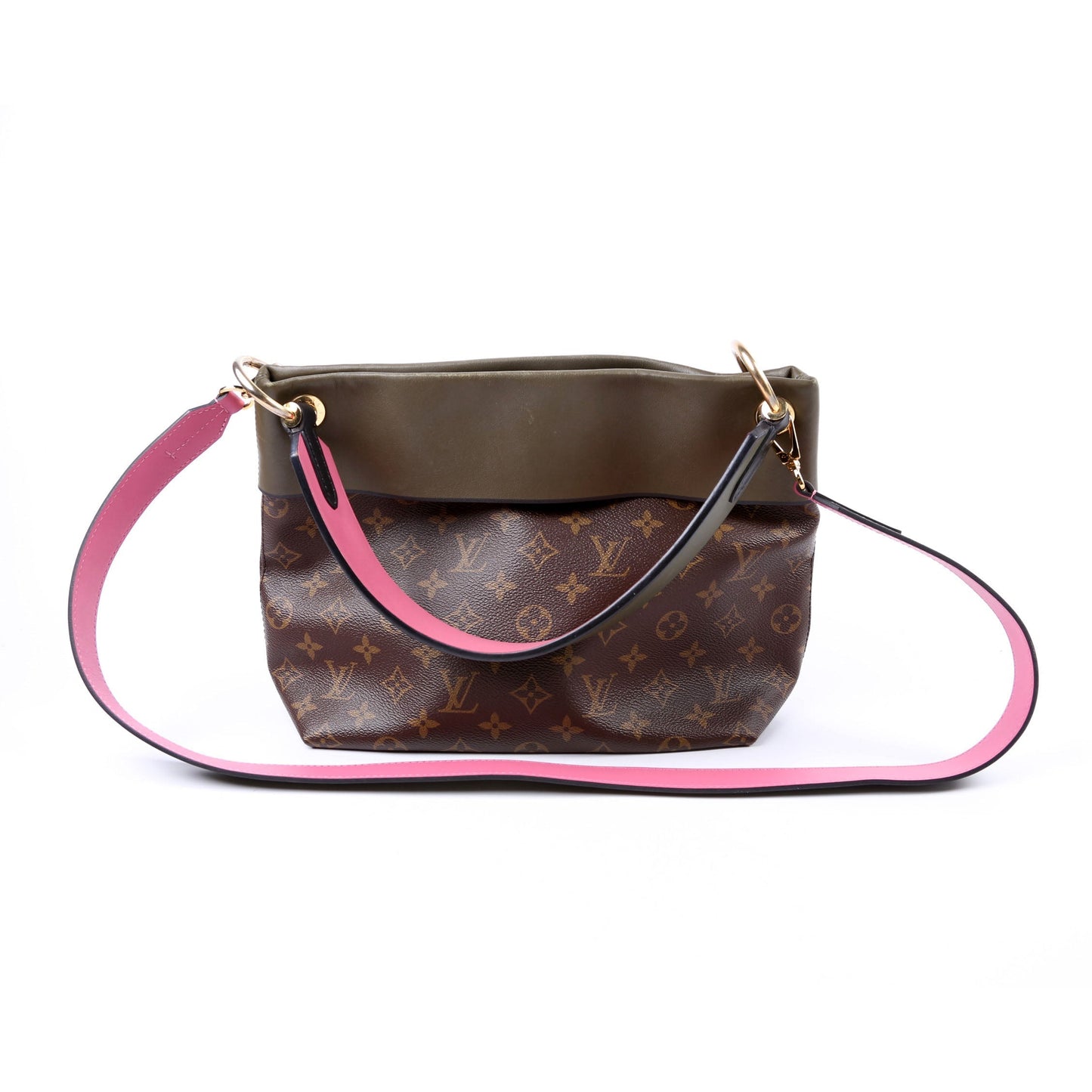 Louis Vuitton Tuileries Besace Hobo Monogram Pink/Green