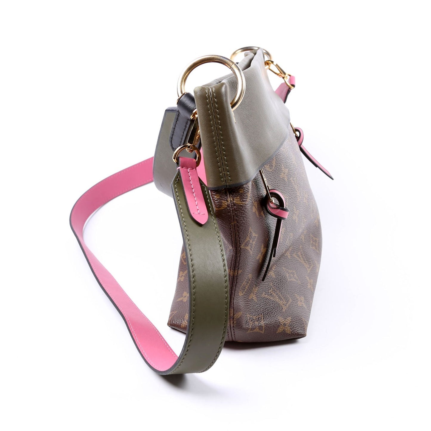 Louis Vuitton Tuileries Besace Hobo Monogram Pink/Green