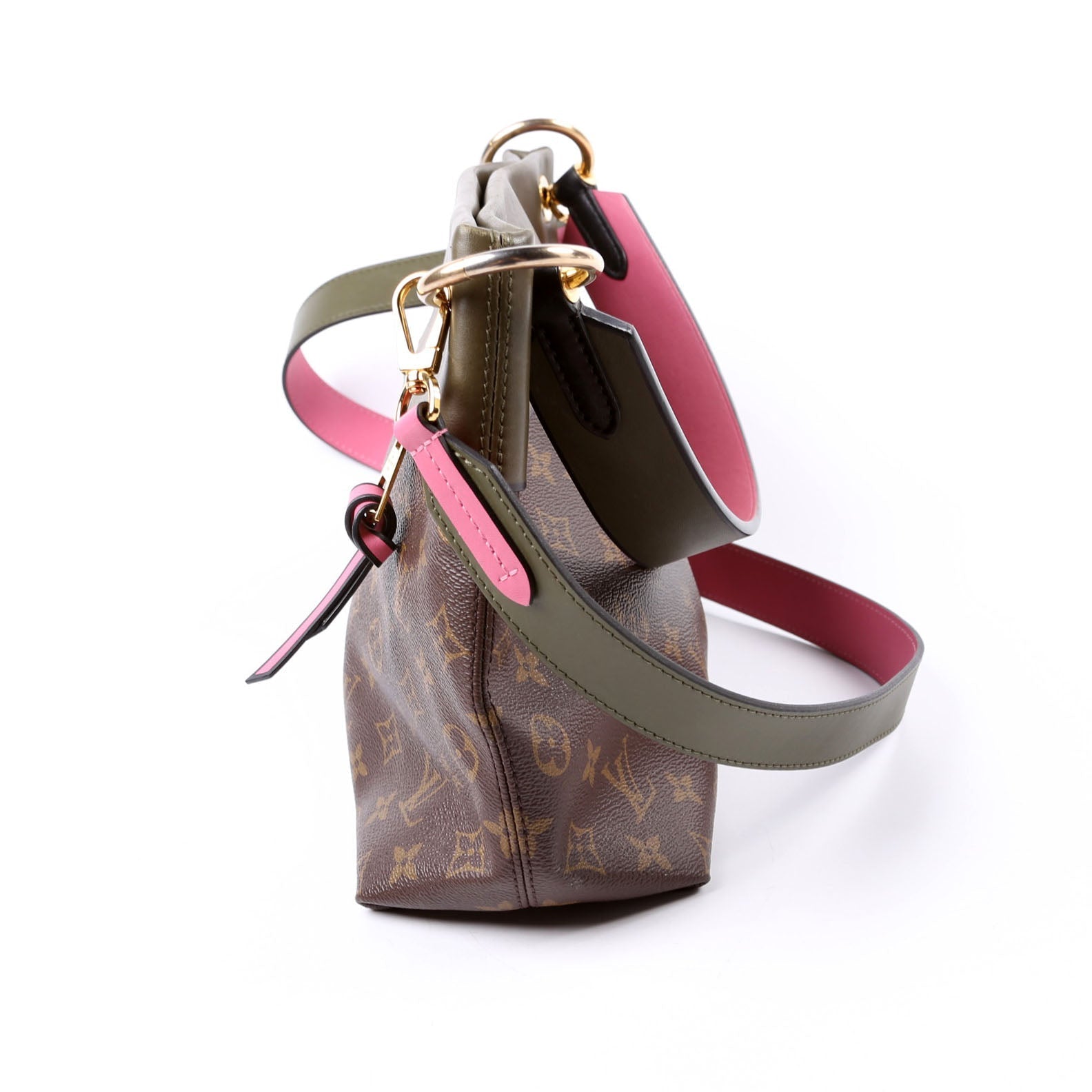 Louis Vuitton Tuileries Besace Hobo Monogram Pink/Green
