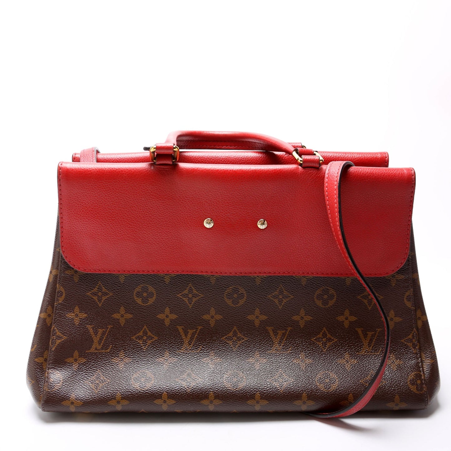 Louis Vuitton Venus Satchel Monogram Red